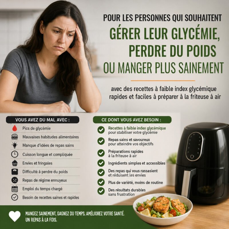 Recettes IG Bas Air Fryer faciles et rapides